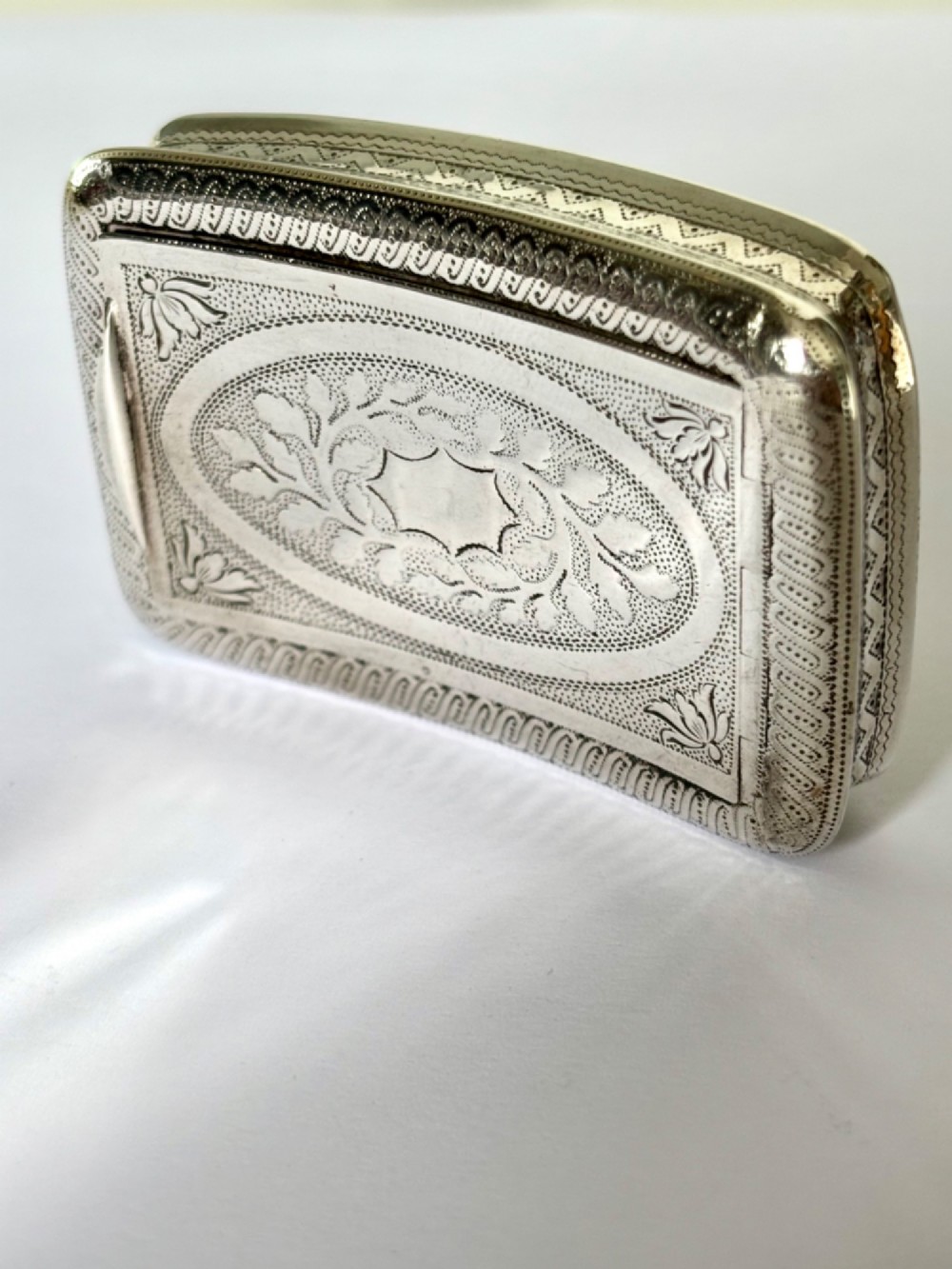 EXQUISITE George III Silver Gilt Snuff Box JOHN THROPP Birmingham 1816 GEORGIAN