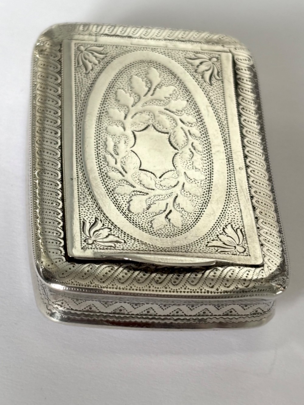 EXQUISITE George III Silver Gilt Snuff Box JOHN THROPP Birmingham 1816 GEORGIAN View XI