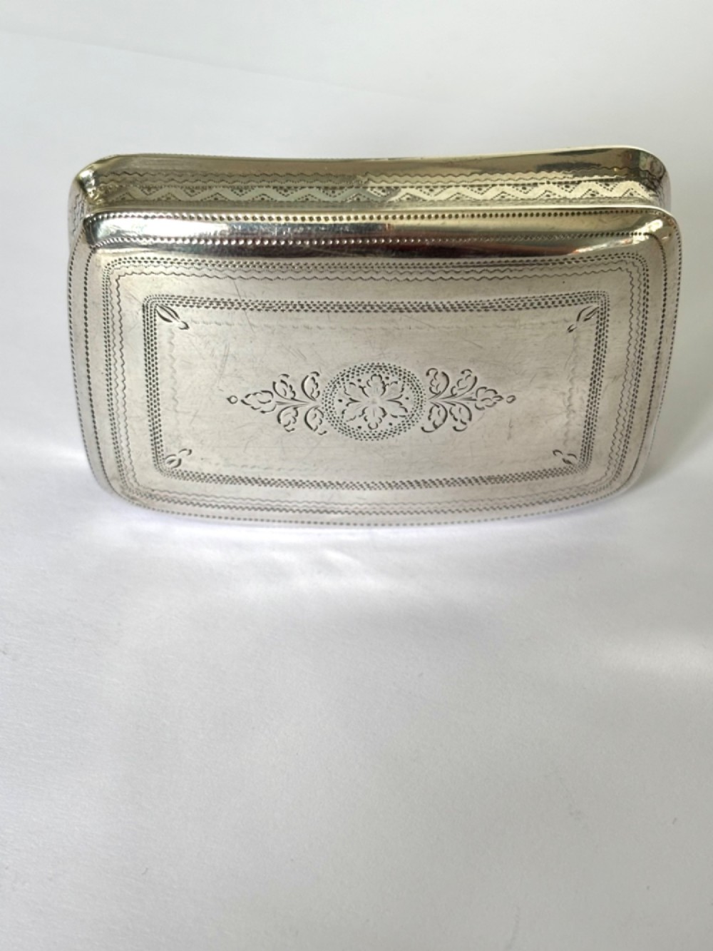 EXQUISITE George III Silver Gilt Snuff Box JOHN THROPP Birmingham 1816 GEORGIAN View XV