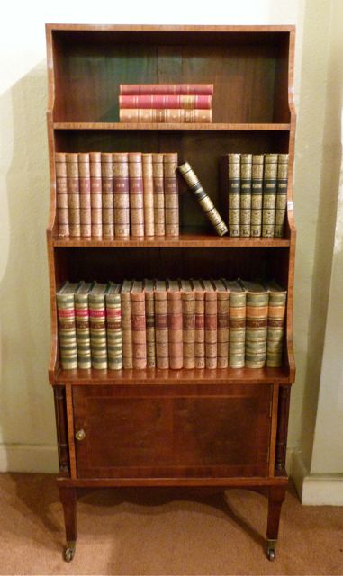 A Pretty Edwardian 'Dwarf' Bookcase