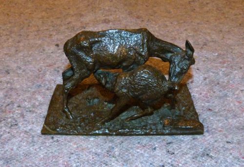 Charming French "Animalier" Bronze