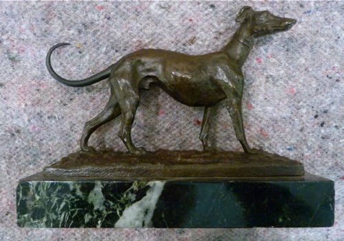 Christopher Fratin: A Bronze Lurcher