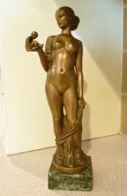 An Intriguing and Mysterious Bronze Nude