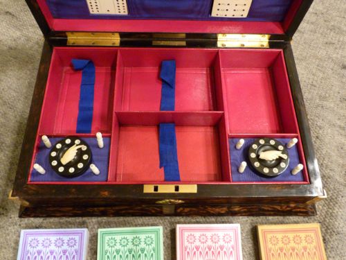 fig 1. SUPERB PLAYING CARD BOX IN UNUSED CONDITION