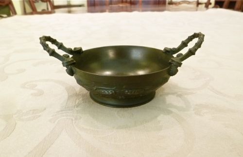 A Charming Small Bronze Bowl