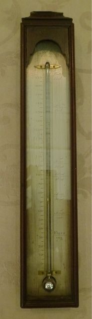 A Good George III Wall Thermometer