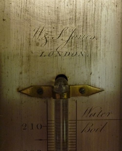fig 1. A GOOD GEORGE III WALL THERMOMETER