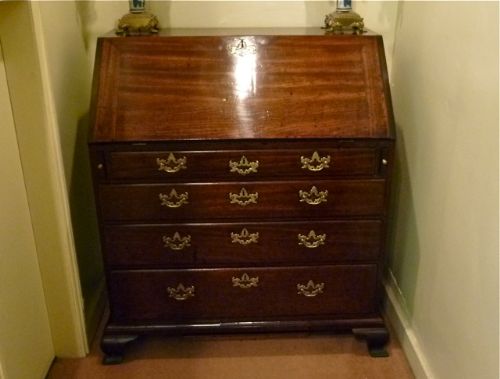 A Good Mid-18th Century Cuban Mahogany Bureau
