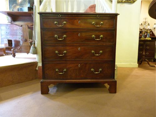 A Good Small 18th Century Mahogany Chest-of-drawers