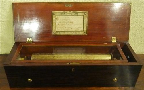 A Fine Early Swiss Music Box