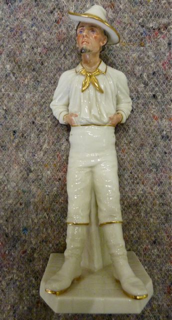 Royal Worcester "American" by James Hadley