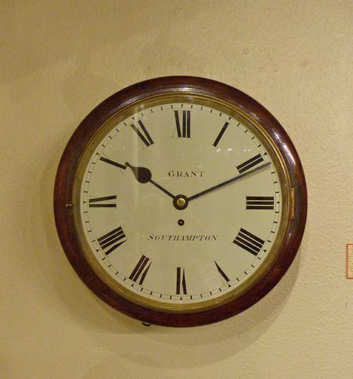 A Good Mid-19th Century Wall Clock