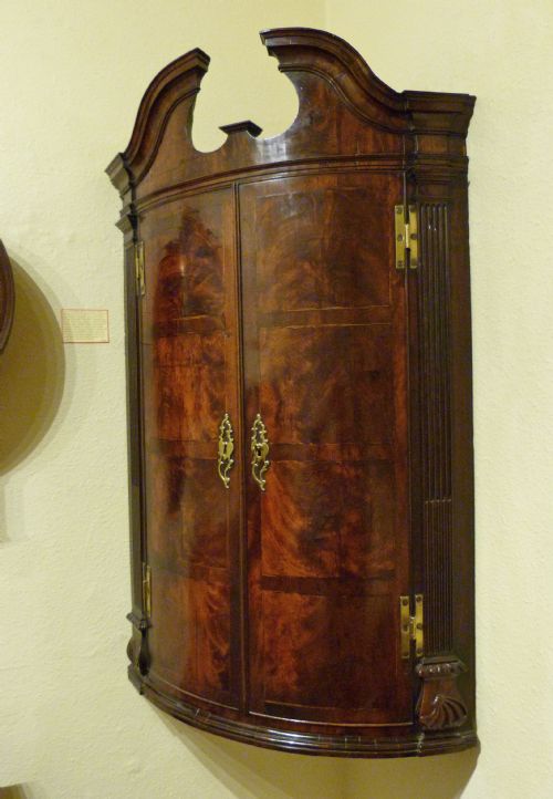 A Remarkable George II Corner Cabinet