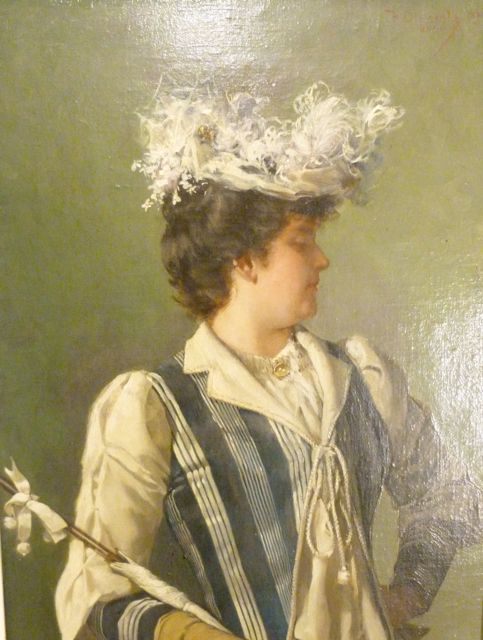 fig 1. A BEAUTIFUL VICTORIAN PORTRAIT