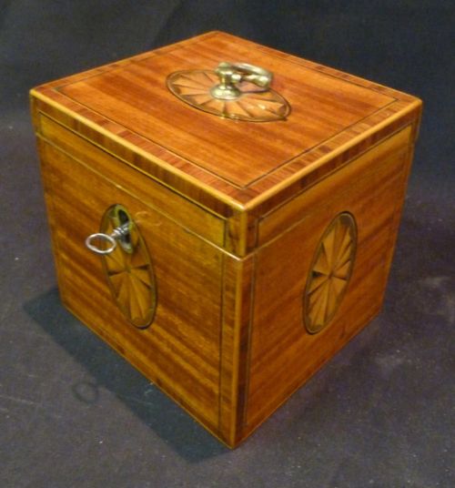 Sheraton Period Tea Caddy