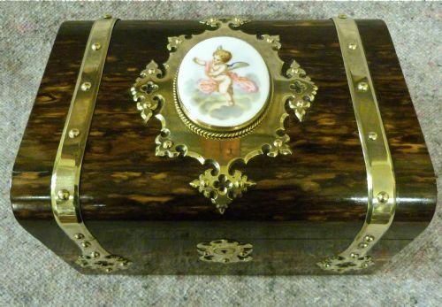 A Wonderful Fitted Victorian Jewellery Box