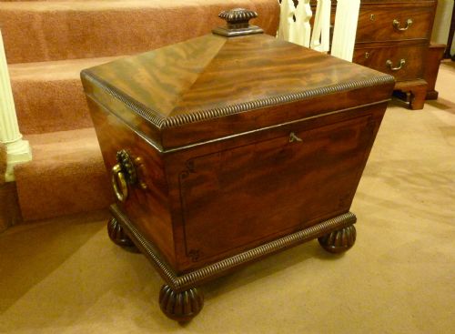 Regency Mahogany Wine Cellarette