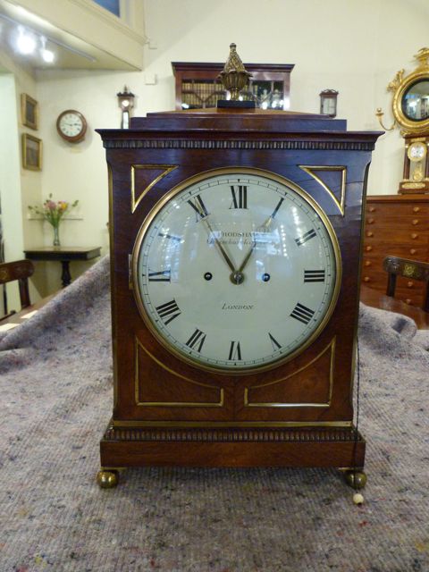 fig 1. REGENCY BRACKET CLOCK by FRODSHAM