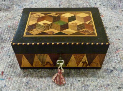 A Good Tunbridge-ware Box