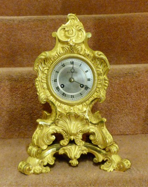 A Fine French Ormolu Mantel Clock