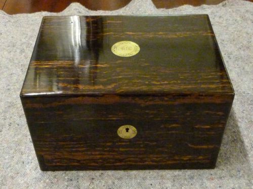 fig 1. LADY'S FITTED DRESSING and JEWELLERY BOX