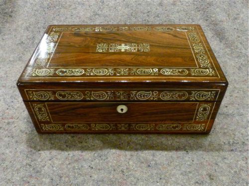 A Good William Iv/early Victorian Writing Box