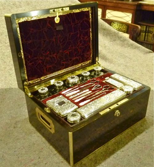 A Beautiful Fully-fitted Lady's Dressing Case