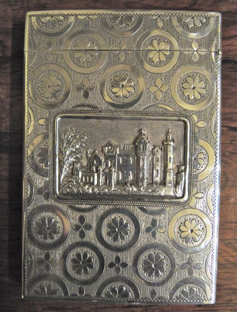 Silver "Castle-top" Card Case