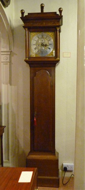 An Attractive Oak 8-Day Longcase Clock