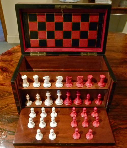 fig 1. A FINE VICTORIAN GAMES COMPENDIUM