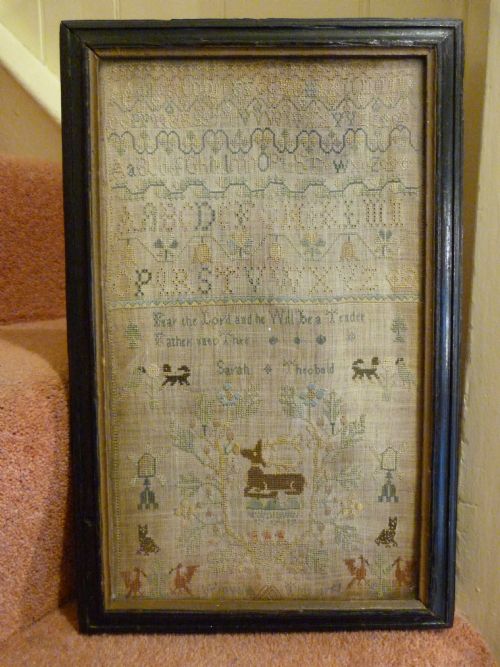 A Rare Mid-18th Century Sampler