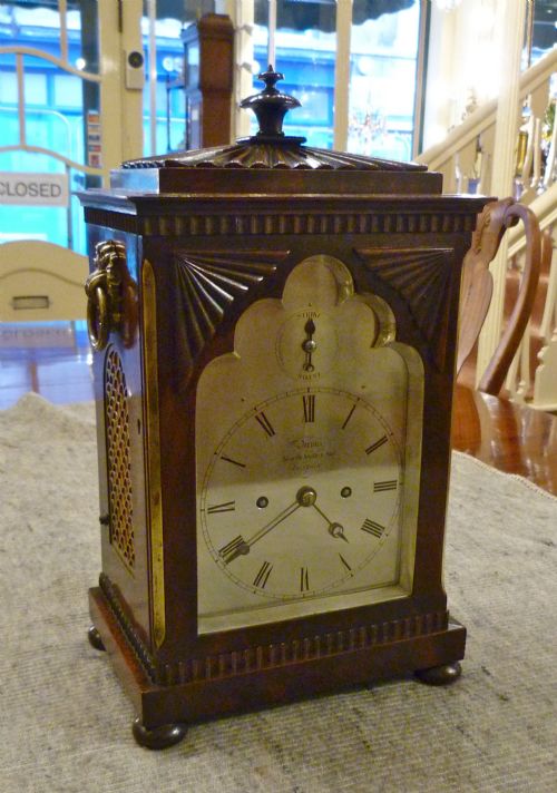 A Very Good Regency Bracket Clock
