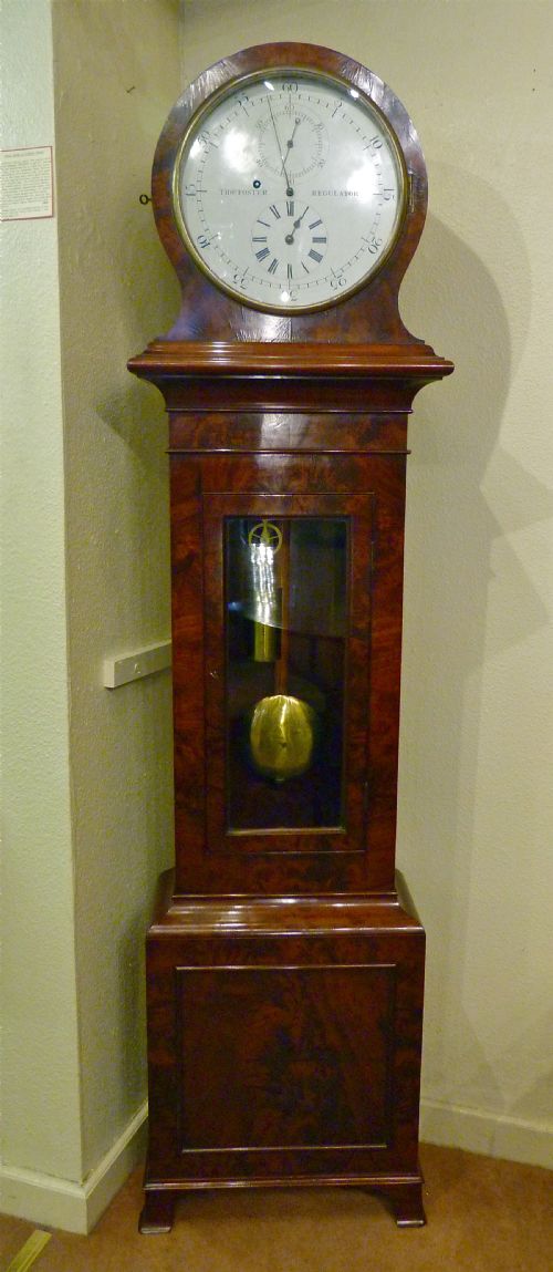 Early Victorian Mahogany Longcase Regulator