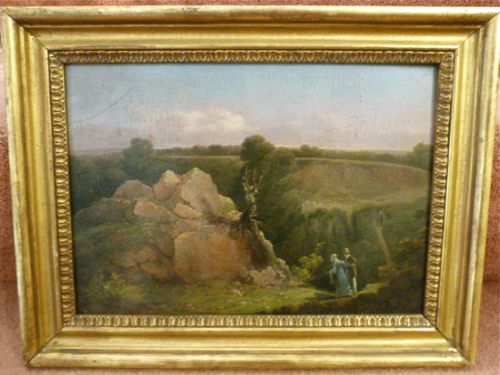 An Interesting Oil Painting on Panel