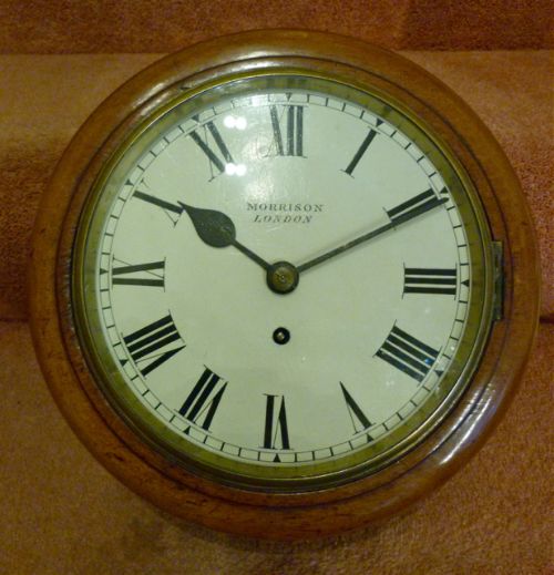 Small 8-Inch Fusee Wall Clock