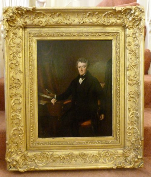 fig 1. AN INTERESTING PAIR OF 19th CENTURY PORTRAITS