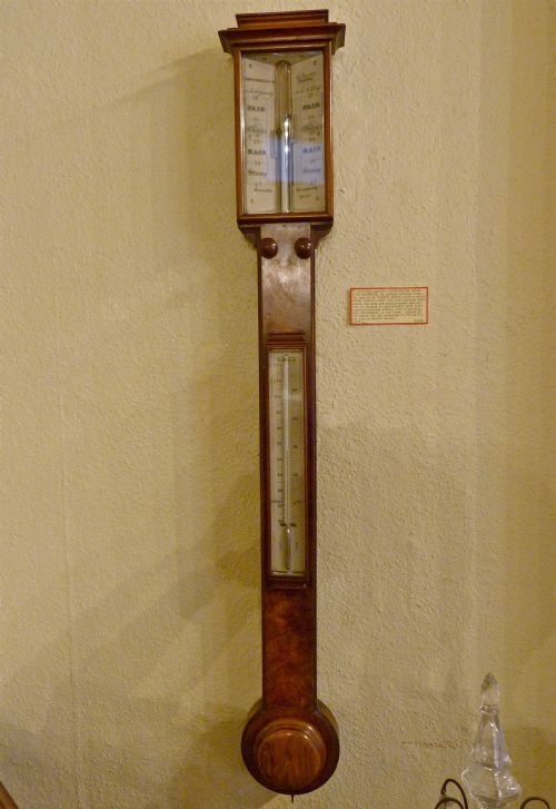 A Good London Walnut Stick Barometer