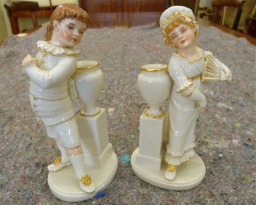 Good Pair of Royal Worcester Figures