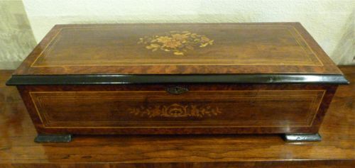 A Fine and Large Swiss 8-Tune Music Box