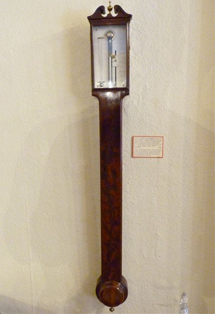 Good Stick Barometer by Dolland, London.