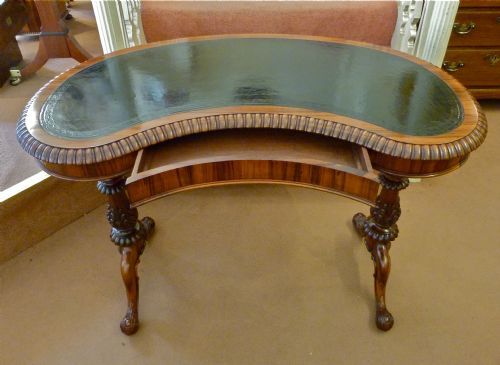 A Gorgeous Gillows Fitted Writing Table