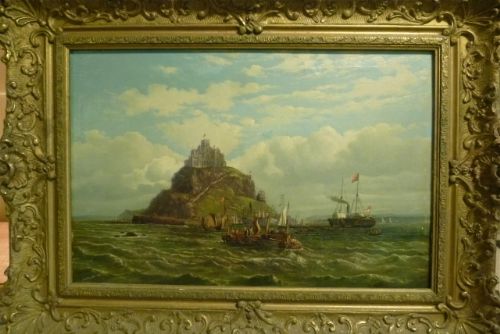 fig 1. A FINE DETAILED OIL PAINTING ON CANVAS