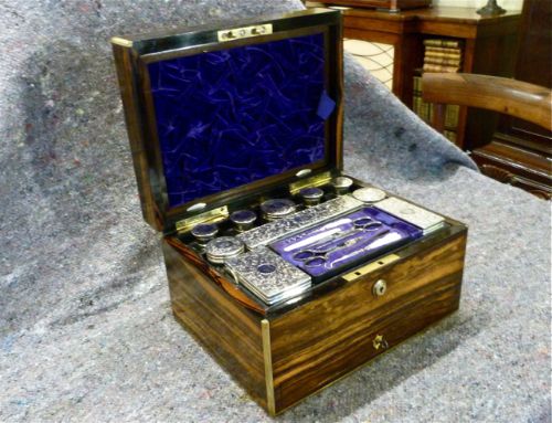 Fully Fitted Lady's Dressing & Jewellery Box