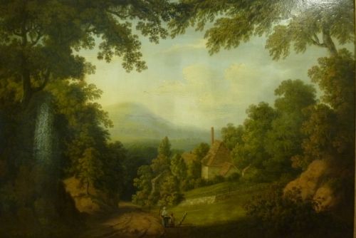 fig 1. A GORGEOUS EARLY 19TH CENTURY LANDSCAPE