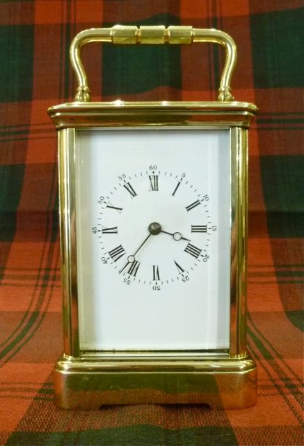 French Carriage Clock Timepiece by Drocourt