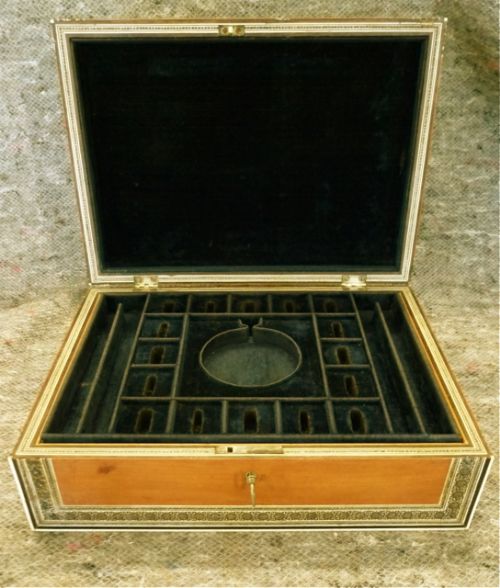 Well-fitted Lady's Jewellery Box with Fitted Trays