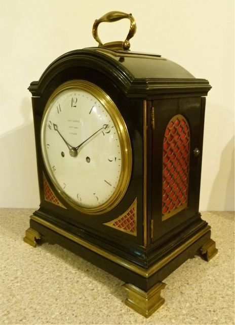 fig 1. AN UNUSUAL QUARTER-STRIKING BRACKET CLOCK