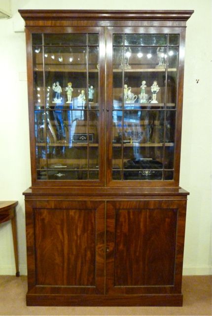 Fine Mahogany Library Bookcase