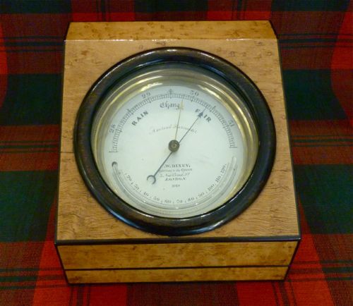 Gentleman's Library Desk-top Barometer