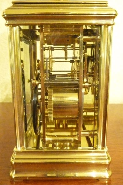 fig 1. FINE REPEATING CARRIAGE CLOCK by DROCOURT